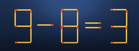 Thử tài IQ: Di chuyển một que diêm để 9+6=5+3 thành phép tính đúng - Ảnh 7.