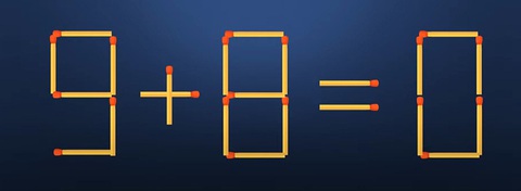 Thử tài IQ: Di chuyển một que diêm để 1-2=5-4 thành phép tính đúng - Ảnh 7.