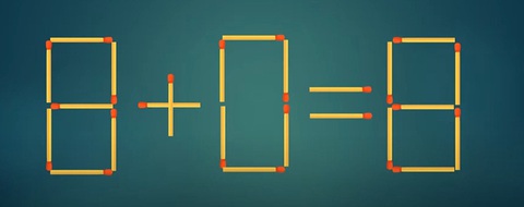 Thử tài IQ: Di chuyển một que diêm để 3+7=4+5 thành phép tính đúng - Ảnh 1.