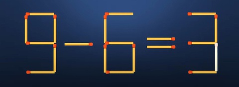 Thử tài IQ: Di chuyển một que diêm để 13-8=6+5 thành phép tính đúng - Ảnh 1.