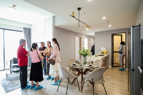 Trải nghiệm căn hộ cao cấp nhất khu Đông TP.HCM - Ảnh 5. Không gian căn hộ rộng thoáng chinh phục khách hàng, căn hộ 2 phòng ngủ hay 3 phòng ngủ đều được bố trí hợp lý, tối ưu không gian