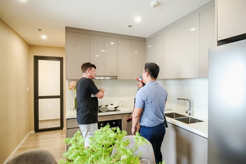 Trải nghiệm căn hộ cao cấp nhất khu Đông TP.HCM - Ảnh 6. Căn hộ tại dự án Masteri Centre Point đã lắp đặt sẵn sàng toàn bộ thiết bị, nội thất liền tường được chọn lọc từ các thương hiệu cao cấp, có thể dọn vào ở ngay