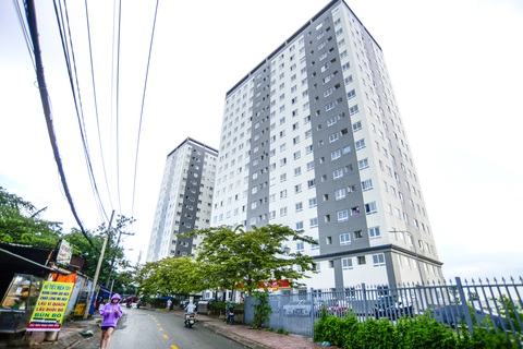 Nhà ở xã hội Topaz Home ở thành phố Thủ Đức (TP.HCM) - Ảnh: QUANG ĐỊNH Nhà ở xã hội Topaz Home ở thành phố Thủ Đức (TP.HCM) - Ảnh: QUANG ĐỊNH