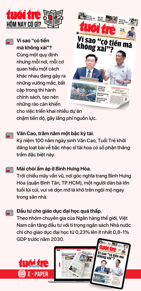 Tin tức sáng 7-11: Chặn nhiều nhóm hướng dẫn tự tử, lừa đảo trên Facebook - Ảnh 7. Tin tức đáng chú ý trên Tuổi Trẻ nhật báo ngày 7-11. Để đọc Tuổi Trẻ báo in phiên bản E-paper, mời bạn đăng ký Tuổi Trẻ Sao TẠI ĐÂY