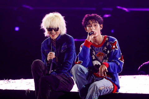 Wren Evans và Zion. T chia sẻ rất hồi hộp khi lần đầu hát cùng nhau - Ảnh: BTC Wren Evans và Zion. T chia sẻ rất hồi hộp khi lần đầu hát cùng nhau - Ảnh: BTC