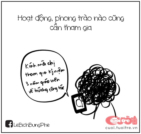 Trong to có bé: Từ tiền trường đến suất ăn bán trú - Ảnh 3. Hoạt động, phong trào nào cũng cần tham gia