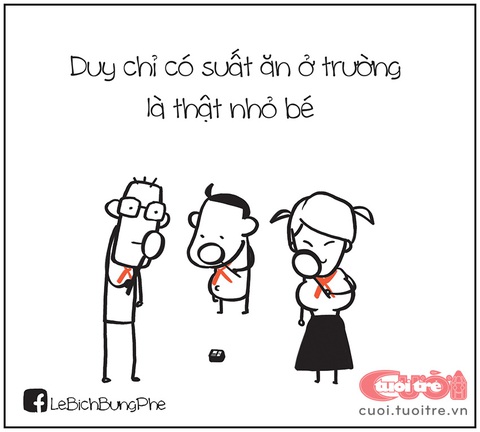 Trong to có bé: Từ tiền trường đến suất ăn bán trú - Ảnh 5. Duy chỉ có suất ăn bán trú là thật nhỏ bé