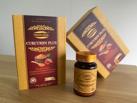 Thực phẩm bảo vệ sức khỏe Trịnh Năng CURCUMIN PLUS Thực phẩm bảo vệ sức khỏe Trịnh Năng CURCUMIN PLUS