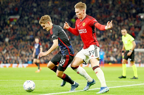 Man United (phải) thắng trận lượt đi dù chơi nhạt nhòa - Ảnh: Reuters Man United (phải) thắng trận lượt đi dù chơi nhạt nhòa - Ảnh: Reuters