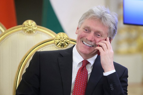 Người phát ngôn Điện Kremlin, ông Dmitry Peskov - Ảnh: AFP Người phát ngôn Điện Kremlin, ông Dmitry Peskov - Ảnh: AFP