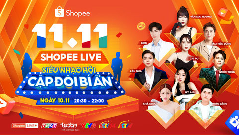 Tăng trưởng ấn tượng với Shopee Live, Shopee tiếp tục tung ưu đãi qua chuỗi livestream 11 ngày - Ảnh 4. Chương trình nhạc hội với những màn kết hợp bí ẩn giữa các giọng ca đình đám, hứa hẹn mang đến các màn song ca ấn tượng cùng nhiều quà tặng giá trị