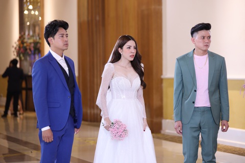 Từ trái qua: Tạo hình của Thanh Duy, Ngô Phương Anh và Quách Ngọc Tuyên trong phim - Ảnh: ĐPCC Từ trái qua: Tạo hình của Thanh Duy, Ngô Phương Anh và Quách Ngọc Tuyên trong phim - Ảnh: ĐPCC