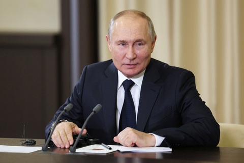 Tổng thống Nga Vladimir Putin - Ảnh: REUTERS Tổng thống Nga Vladimir Putin - Ảnh: REUTERS