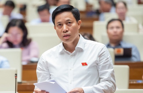 Đại biểu đề xuất 'nới' tỉ lệ vốn nhà nước lên 80% với dự án giao thông PPP - Ảnh 1. Đại biểu Lại Văn Hoàn - Ảnh: GIA HÂN
