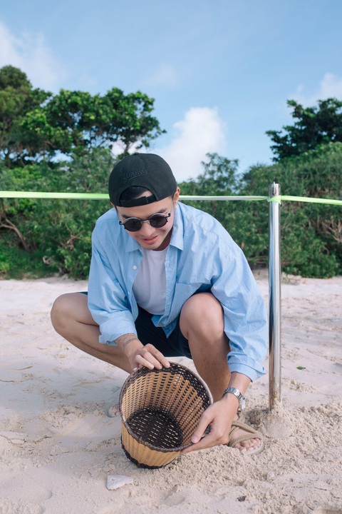 Dàn sao tham gia chiến dịch ‘Save The Ocean’ - Bảo tồn rùa biển tại Côn Đảo - Ảnh 4. Dàn sao tham gia chiến dịch ‘Save The Ocean’ - Bảo tồn rùa biển tại Côn Đảo - Ảnh 4.