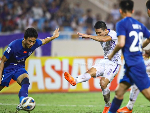 CLB Hà Nội đi tiếp ở AFC Champions League? - Ảnh 1. Tuấn Hải với cú sút nâng tỉ số lên 2-1 - Ảnh: MINH ĐỨC