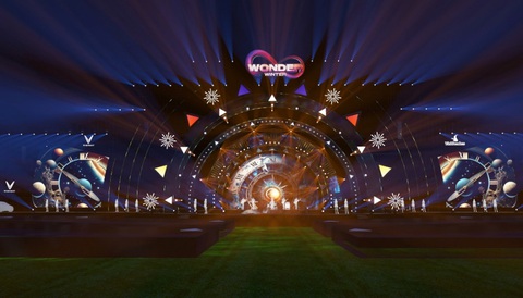 Dàn sao Việt diễn cùng Maroon 5 tại Nhạc hội 8Wonder Winter Festival - Ảnh 4. Sân khấu của 8Wonder Winter Festival 2023 cũng sẽ được đầu tư đặc biệt - Ảnh: Đ.H.