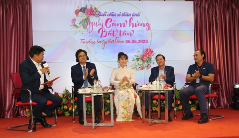 HDBank nhận giải thưởng Quản trị doanh nghiệp- Ảnh 1. Talkshow “Nguồn cảm hứng bất tận” do HDBank tổ chức - Ảnh: HDB