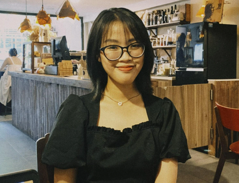 Đừng bỏ quên bản thân trên hành trình trưởng thành- Ảnh 2. Bạn Hà Đào, sinh viên năm 3 khoa báo chí và truyền thông, Trường đại học Khoa học xã hội và Nhân văn (Đại học Quốc gia TP.HCM) - Ảnh: NVCC