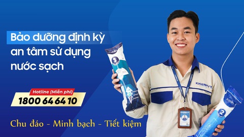Gói bảo dưỡng máy lọc nước miễn phí từ Khánh Vy Home- Ảnh 2. Gói bảo dưỡng máy lọc nước miễn phí từ Khánh Vy Home- Ảnh 2.