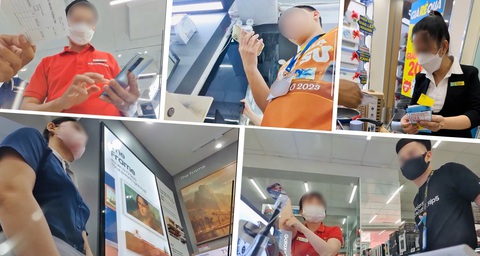 Vén màn 'đại chiến' hạ giá: Đến siêu thị điện máy, trả giá như ở chợ- Ảnh 1. So với giá báo ban đầu, khách hàng có thể tiết kiệm từ vài trăm đến cả triệu đồng sau khi trả giá ở cửa hàng điện máy lớn - Ảnh: BÔNG MAI