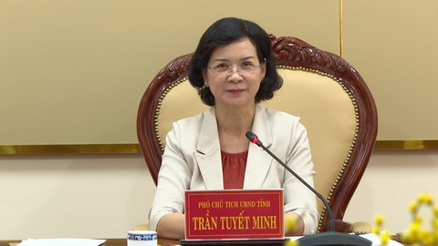 Bình Phước sẽ có nhiều hoạt động phong phú mừng Đảng, mừng Xuân Giáp Thìn 2024- Ảnh 3. Ủy viên Ban Thường vụ Tỉnh ủy, Phó Chủ tịch UBND tỉnh Trần Tuyết Minh yêu cầu các hoạt động mừng Đảng, mừng Xuân Giáp Thìn phải được tổ chức bài bản, phong phú - Ảnh BBP