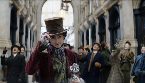 Wonka cùng Timothée Chalamet mang sự ngọt ngào đến cho mọi người sau một năm mỏi mệt - Ảnh: IMDb Wonka cùng Timothée Chalamet mang sự ngọt ngào đến cho mọi người sau một năm mỏi mệt - Ảnh: IMDb