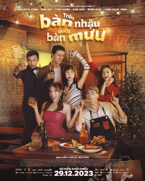 Lộ diện bộ 3 trai đẹp 'bất ổn' của Trên bàn nhậu dưới bàn mưu- Ảnh 1. Ê kíp phim 'Trên bàn nhậu dưới bàn mưu' tiếp tục bật mí những chi tiết gây tò mò xoay quanh bộ 3 “nam thần”: Kiều Minh Tuấn, Trần Ngọc Vàng và Xuân Nghị.