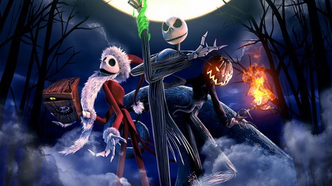 Những bộ phim hoạt hình về Giáng sinh hay nhất - Phần 1- Ảnh 1. The Nightmare Before Christmas là phim điện ảnh hoạt hình thể loại stop-motion nhạc kịch kỳ ảo của Mỹ năm 1993 do Henry Selick làm đạo diễn và Tim Burton sản xuất/đồng biên kịch.