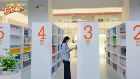 19h tối nay 11-12: Trường đại học FPT Cần Thơ lên sóng Khám phá trường học- Ảnh 4. Thư viện tại Trường đại học FPT Cần Thơ