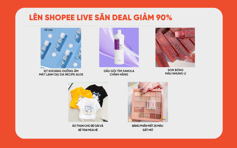 Mua sắm cuối năm cùng loạt ưu đãi hấp dẫn tại 12.12 Shopee Live Sale Sinh Nhật- Ảnh 3. Loạt sản phẩm giảm đến 90% sẽ