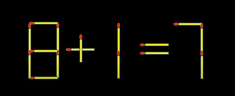 Thử tài IQ: Di chuyển một que diêm để 9+9=4 thành phép tính đúng- Ảnh 5. Thử tài IQ: Di chuyển một que diêm để 9+9=4 thành phép tính đúng- Ảnh 5.
