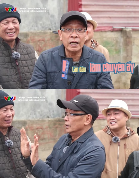 MC Lại Văn Sâm lúng túng nhận thử thách mang bò ra chợ bán- Ảnh 5. MC Lại Văn Sâm giơ tay nhận thua trước thử thách buôn bán