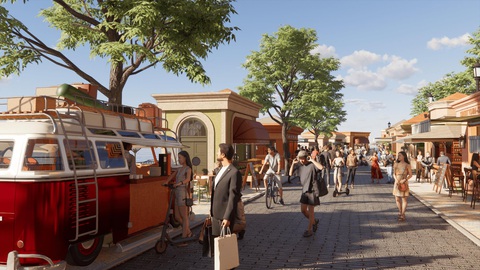 Ngày 'phá đảo' Sunset Town, đêm không ngủ với Countdown 2024 tại Phú Quốc- Ảnh 2. Vuifest Bazaar hứa hẹn mang đến trải nghiệm ẩm thực và giải trí hấp dẫn, sôi động cho du khách - Ảnh phối cảnh minh họa