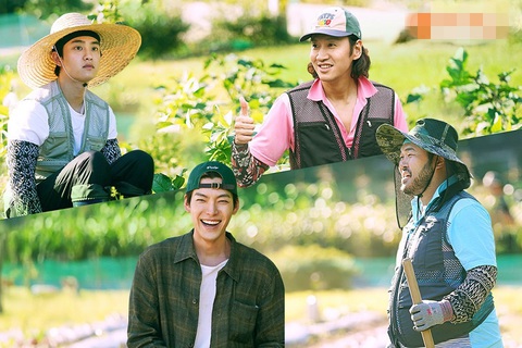 Lee Kwang Soo và D.O (EXO) tấu hề cực mạnh trong show thực tế mới- Ảnh 2. Biểu cảm vui vẻ của 4