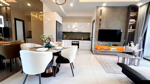 The Rivana: thuyết phục khách hàng bởi chất lượng bàn giao- Ảnh 1. Thiết kế hiện đại, tối ưu từng góc nhỏ tại căn hộ The Rivana