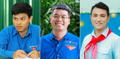Công dân trẻ tiêu biểu TP.HCM 2023: Chọn người giỏi, chọn người truyền cảm hứng- Ảnh 2. Nguyễn Hoàng Duy Lưu, Nguyễn Trần Anh Vũ và Lưu Hoàng Phúc