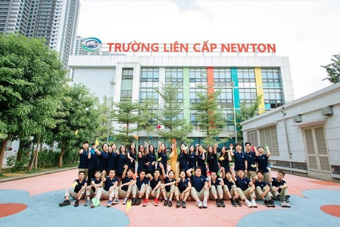 Trường liên cấp Newton với triết lý nâng tầm giáo dục: Mỗi học sinh là một nhà lãnh đạo tương lai- Ảnh 1. Cơ sở vật chất khang trang hiện đại của trường liên cấp Newton