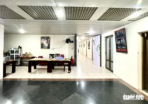 Phim Giải Phóng nợ thuế hơn 53,3 tỉ đồng, hiện trạng ra sao?- Ảnh 7. Lầu 4 là khu vực đặt văn phòng chính của hãng phim - Ảnh: THÁI THÁI