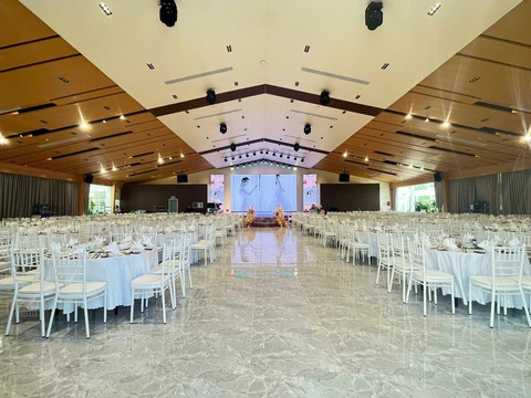 Cơ duyên ra đời của ‘Sao Mai Center’- Ảnh 3. Sao Mai Center 2 mở rộng quy mô 1200 khách, chưa kể tiệc ngoài trời- Ảnh: Cty cung cấp