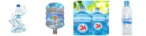 4 loại nước uống đóng chai bị xử phạt do vi phạm chất lượng - Ảnh: Website các công ty 4 loại nước uống đóng chai bị xử phạt do vi phạm chất lượng - Ảnh: Website các công ty