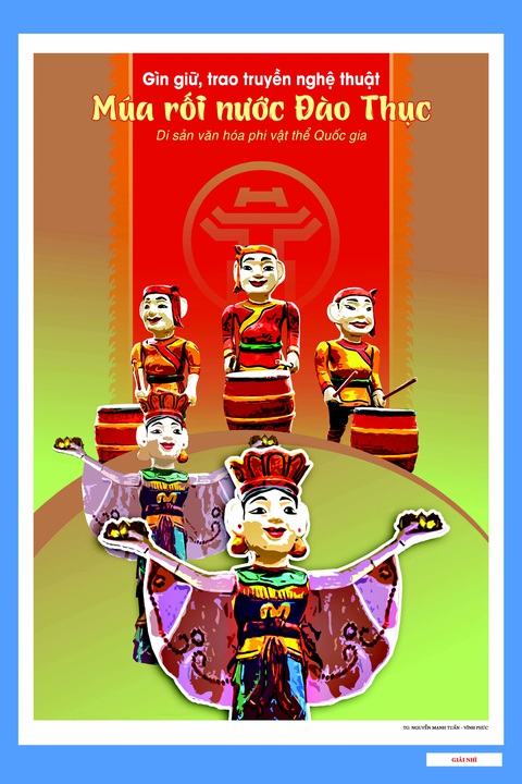 Tác phẩm của Nguyễn Mạnh Tuấn được giải nhì cuộc thi sáng tác tranh cổ động Tác phẩm của Nguyễn Mạnh Tuấn được giải nhì cuộc thi sáng tác tranh cổ động