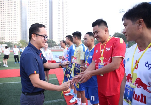 TGĐ TCP Việt Nam: ‘Song hành cùng sự phát triển của thanh niên công nhân'- Ảnh 2. Các hoạt động giao lưu thể thao - văn hoá, mang tính giải trí cao đã góp phần làm sôi động đời sống tinh thần của thanh niên công nhân