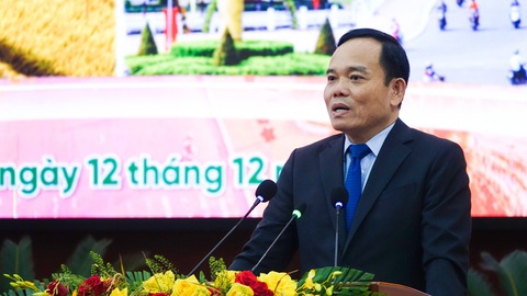 Phó thủ tướng Trần Lưu Quang: Cần liên kết vùng trong triển khai quy hoạch Hậu Giang- Ảnh 1. Phó thủ tướng Trần Lưu Quang đề nghị Hậu Giang cần liên kết vùng khi triển khai quy hoạch của tỉnh - Ảnh: CHÍ CÔNG