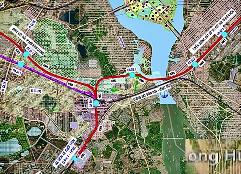 Metro không chỉ dừng lại ở Suối Tiên- Ảnh 2. Hướng tuyến từ ga bến xe Suối Tiên đến ga S0, sau đó chia làm hai hướng đi về tỉnh Đồng Nai và tỉnh Bình Dương - Nguồn: TEDISOUTH