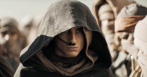 Hành tinh cát, Dune, của Timothée Chalamet tung trailer phần 2 hùng tráng- Ảnh 1. Timothée Chalamet nhiều mâu thuẫn, giằng xé trong phim mới - Ảnh: ĐPCC