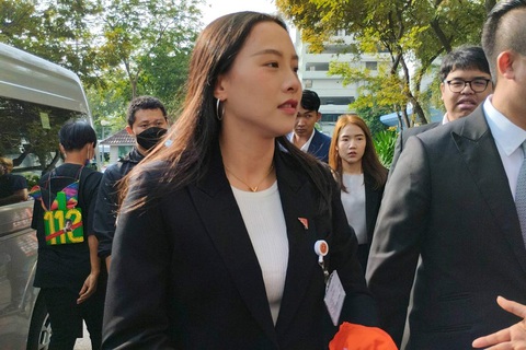 Nữ nghị sĩ Thái Lan Rukchanok Srinork bị tuyên 6 tháng tù vì xúc phạm hoàng gia - Ảnh: Bangkok Post Nữ nghị sĩ Thái Lan Rukchanok Srinork bị tuyên 6 năm tù vì xúc phạm hoàng gia - Ảnh: Bangkok Post