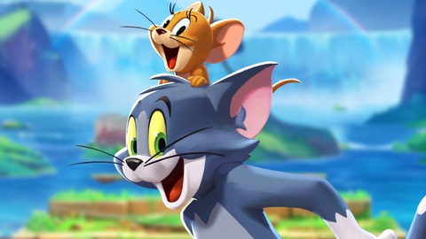 Những nhân vật hoạt hình nổi tiếng trên thế giới- Ảnh 6. Nhân vật Tom (phía dưới) và Jerry (phía trên).