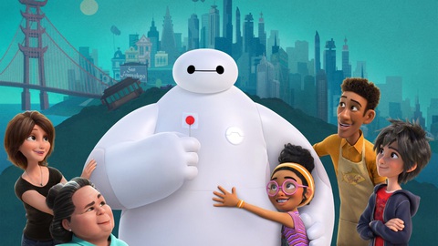 Những nhân vật hoạt hình nổi tiếng trên thế giới- Ảnh 18. Các nhân vật trong phim Baymax!.