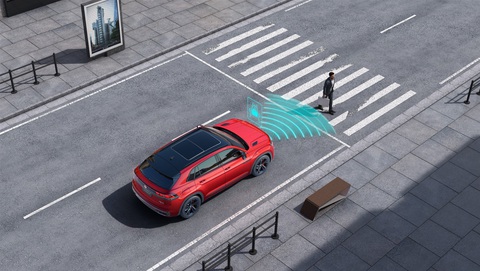 Tin tức xe mới: Volkswagen Teramont X sắp ra mắt Việt Nam có gì- Ảnh 6. Nằm trong tầm giá 2 tỉ, Volkswagen Teramont X có nhiều trang bị an toàn hiện đại - Ảnh: Volkswagen